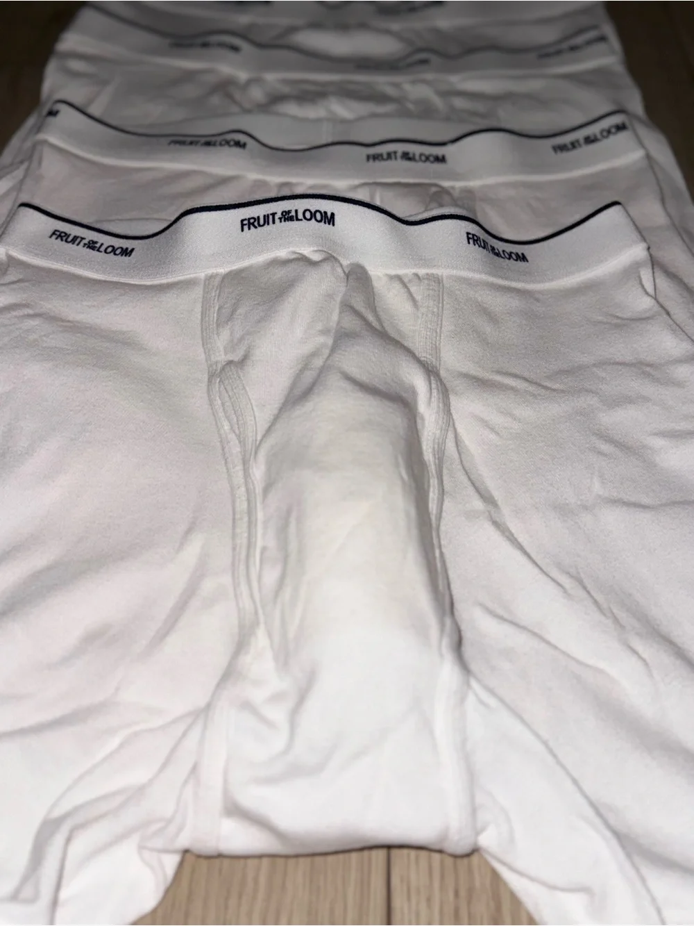 Fruit of the Loom Coolzone Mens Large White Boxer Briefs Lot Of 4 NWOT